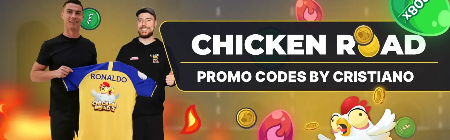 Chicken Road bonus promo kodovi i ponude od Cristiano Ronaldo.