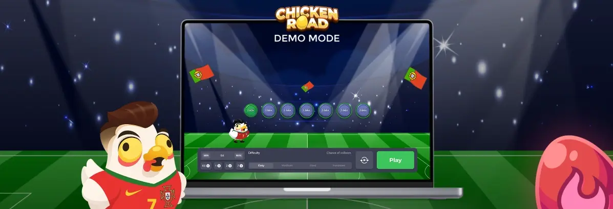 Chicken Road by Ronaldo demo način.