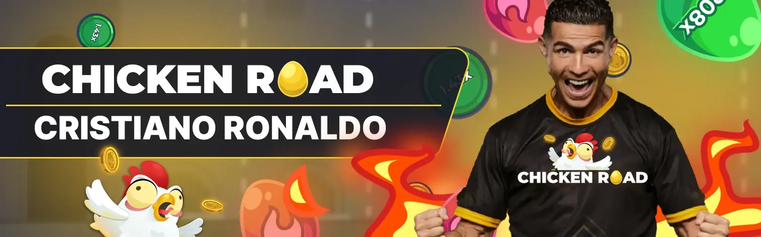 Cristiano Ronaldo Chicken Road igra online.